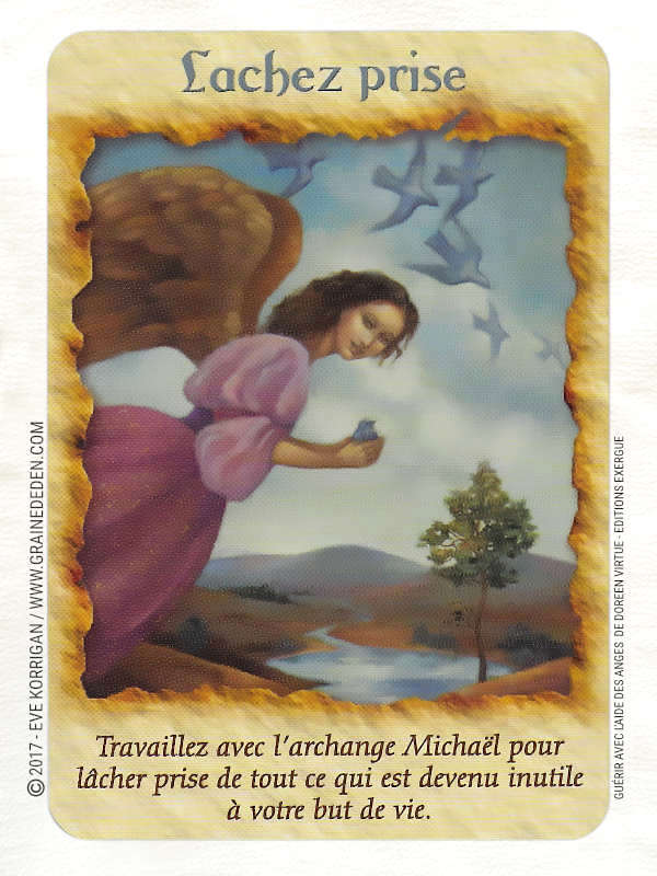 Guérir avec l'Aide des Anges Cartes Oracle de Doreen Virtue - Graine d'Eden Développement personnel, spiritualité, tarots et oracles divinatoires, Bibliothèques des Oracles, avis, présentation, review , revue