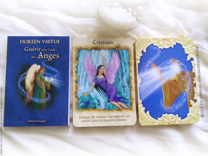 Guérir avec l'Aide des Anges Cartes Oracle de Doreen Virtue - Graine d'Eden Développement personnel, spiritualité, tarots et oracles divinatoires, Bibliothèques des Oracles, avis, présentation, review , revue