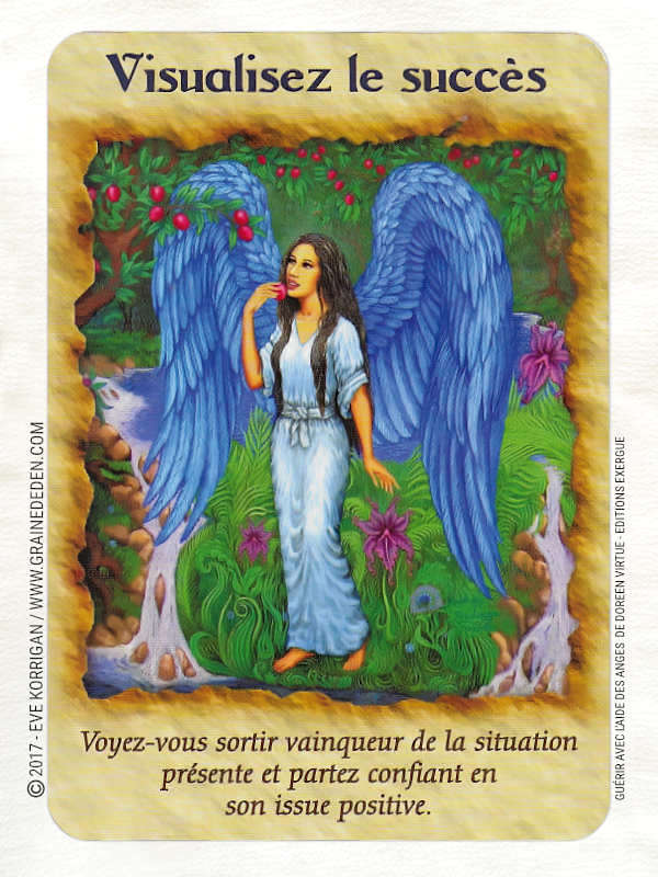 Guérir avec l'Aide des Anges Cartes Oracle de Doreen Virtue - Graine d'Eden Développement personnel, spiritualité, tarots et oracles divinatoires, Bibliothèques des Oracles, avis, présentation, review , revue