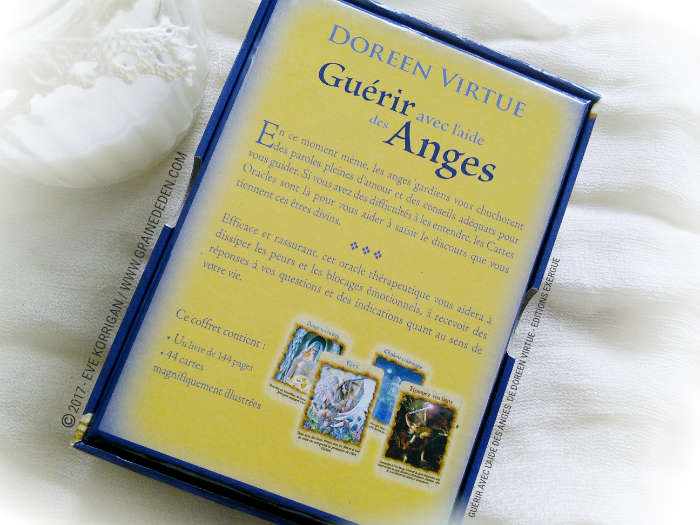 Guérir avec l'Aide des Anges Cartes Oracle de Doreen Virtue - Graine d'Eden Développement personnel, spiritualité, tarots et oracles divinatoires, Bibliothèques des Oracles, avis, présentation, review , revue