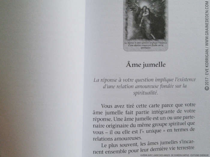 Guérir avec l'Aide des Anges Cartes Oracle de Doreen Virtue - Graine d'Eden Développement personnel, spiritualité, tarots et oracles divinatoires, Bibliothèques des Oracles, avis, présentation, review , revue