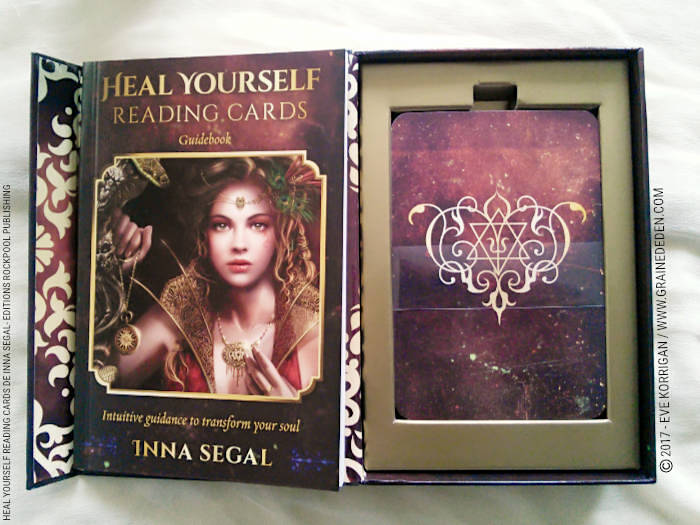 Heal Yourself Reading Cards de Inna Segal - Graine d'Eden Développement personnel, spiritualité, tarots et oracles divinatoires, Bibliothèques des Oracles, avis, présentation, review , revue