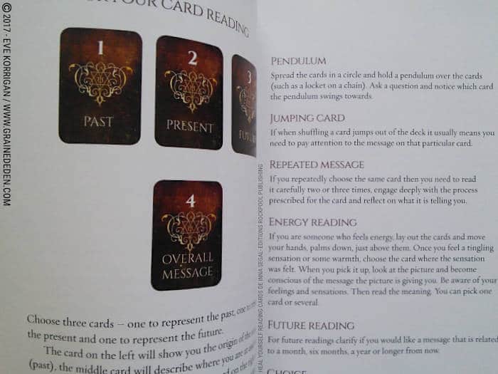 Heal Yourself Reading Cards de Inna Segal - Graine d'Eden Développement personnel, spiritualité, tarots et oracles divinatoires, Bibliothèques des Oracles, avis, présentation, review , revue