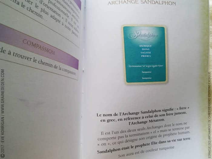 L'Oracle des Archanges de Chris Verbeke - Graine d'Eden Développement personnel, spiritualité, tarots et oracles divinatoires, Bibliothèques des Oracles, avis, présentation, review , revue