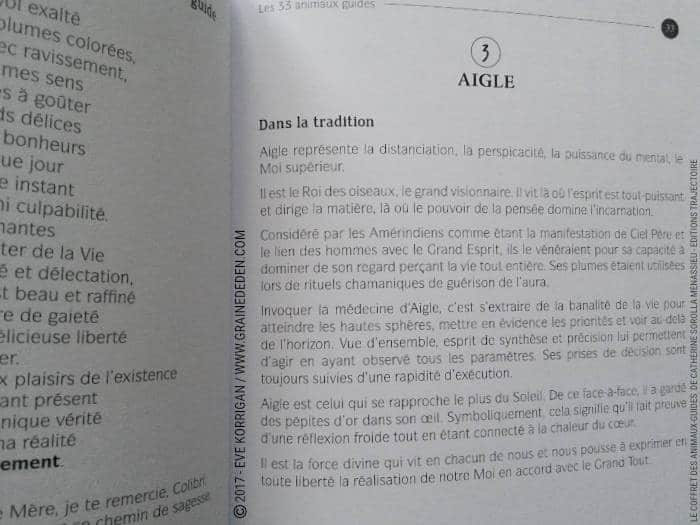 Le Coffret des Animaux-Guides de Catherine Sorolla Menassieu - L'Officiel - Graine d'Eden Développement personnel, spiritualité, tarots et oracles divinatoires, Bibliothèques des Oracles, avis, présentation, review , revue