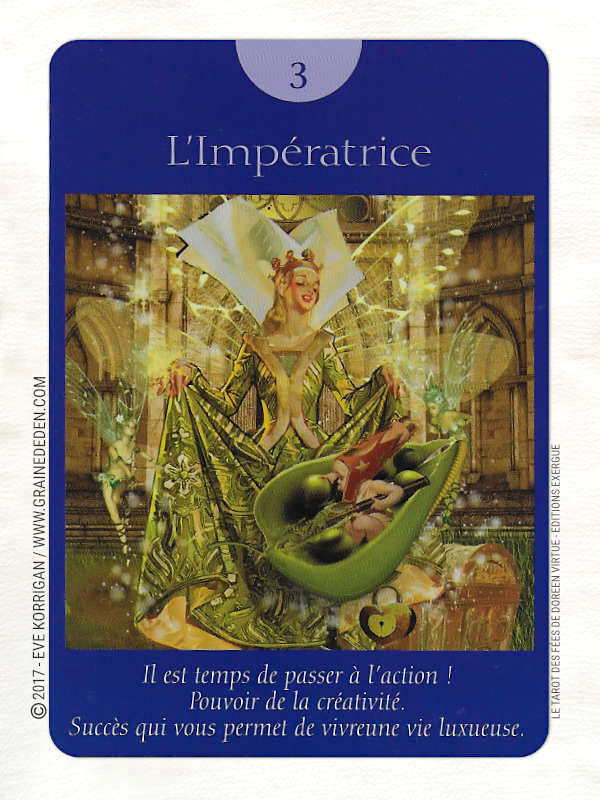 Le Tarot des Fées de Doreen Virtue et Radleigh Valentine- Graine d'Eden Développement personnel, spiritualité, tarots et oracles divinatoires, Bibliothèques des Tarots, avis, présentation, review , revue