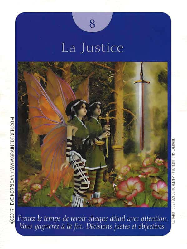 Le Tarot des Fées de Doreen Virtue et Radleigh Valentine- Graine d'Eden Développement personnel, spiritualité, tarots et oracles divinatoires, Bibliothèques des Tarots, avis, présentation, review , revue