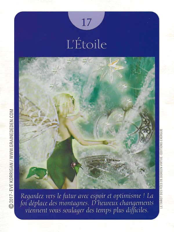 Le Tarot des Fées de Doreen Virtue et Radleigh Valentine- Graine d'Eden Développement personnel, spiritualité, tarots et oracles divinatoires, Bibliothèques des Tarots, avis, présentation, review , revue