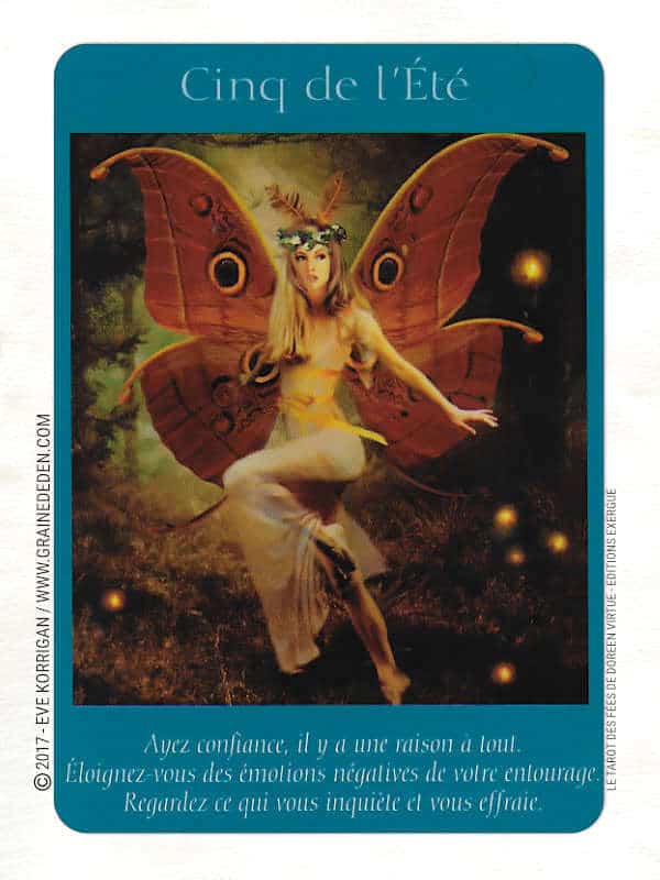 Le Tarot des Fées de Doreen Virtue et Radleigh Valentine- Graine d'Eden Développement personnel, spiritualité, tarots et oracles divinatoires, Bibliothèques des Tarots, avis, présentation, review , revue