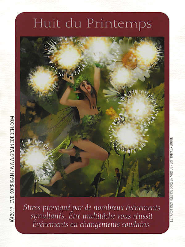 Le Tarot des Fées de Doreen Virtue et Radleigh Valentine- Graine d'Eden Développement personnel, spiritualité, tarots et oracles divinatoires, Bibliothèques des Tarots, avis, présentation, review , revue