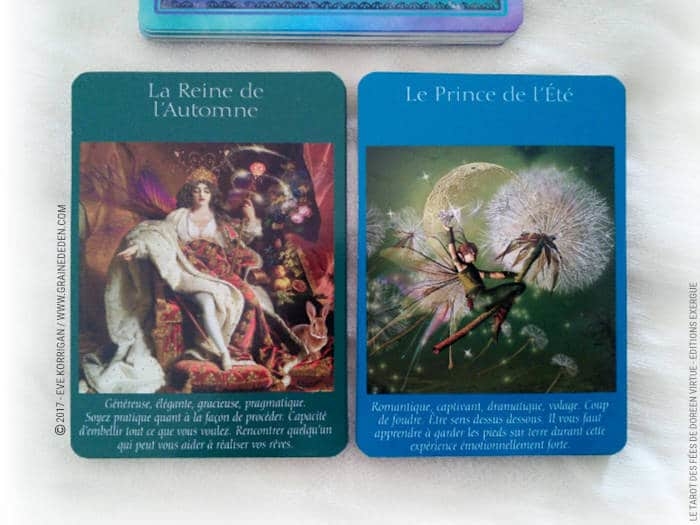 Le Tarot des Fées de Doreen Virtue et Radleigh Valentine- Graine d'Eden Développement personnel, spiritualité, tarots et oracles divinatoires, Bibliothèques des Tarots, avis, présentation, review , revue