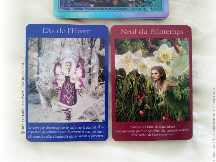 Le Tarot des Fées de Doreen Virtue et Radleigh Valentine- Graine d'Eden Développement personnel, spiritualité, tarots et oracles divinatoires, Bibliothèques des Tarots, avis, présentation, review , revue