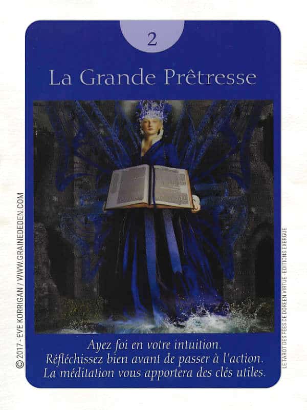 Le Tarot des Fées de Doreen Virtue et Radleigh Valentine- Graine d'Eden Développement personnel, spiritualité, tarots et oracles divinatoires, Bibliothèques des Tarots, avis, présentation, review , revue