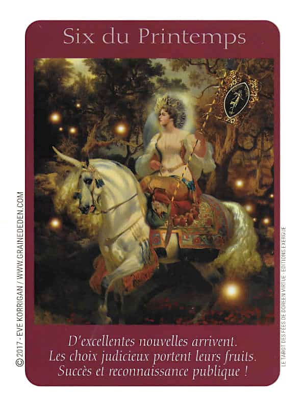 Le Tarot des Fées de Doreen Virtue et Radleigh Valentine- Graine d'Eden Développement personnel, spiritualité, tarots et oracles divinatoires, Bibliothèques des Tarots, avis, présentation, review , revue