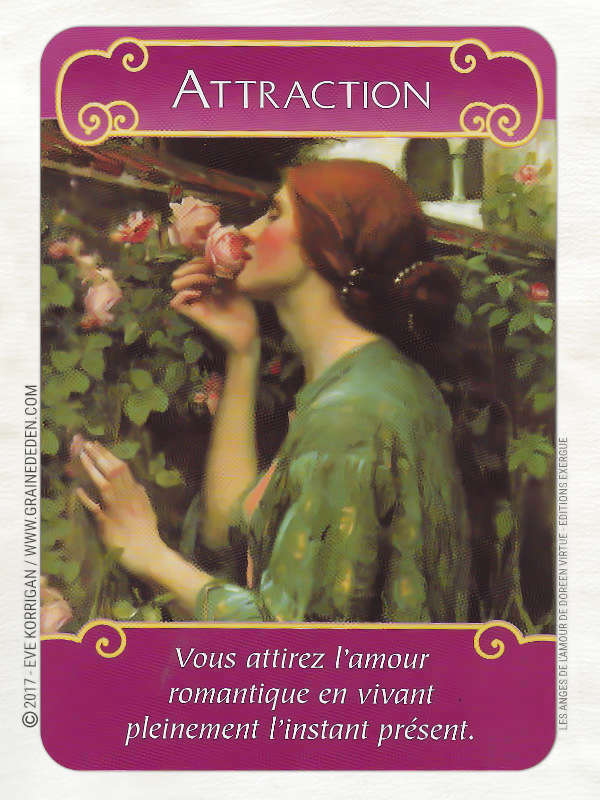 Les Anges de l'Amour Cartes Oracle de Doreen Virtue - Graine d'Eden Développement personnel, spiritualité, tarots et oracles divinatoires, Bibliothèques des Oracles, avis, présentation, review , revue