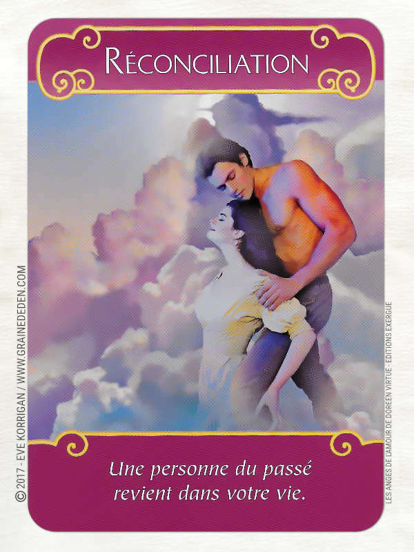 Les Anges de l'Amour Cartes Oracle de Doreen Virtue - Graine d'Eden Développement personnel, spiritualité, tarots et oracles divinatoires, Bibliothèques des Oracles, avis, présentation, review , revue