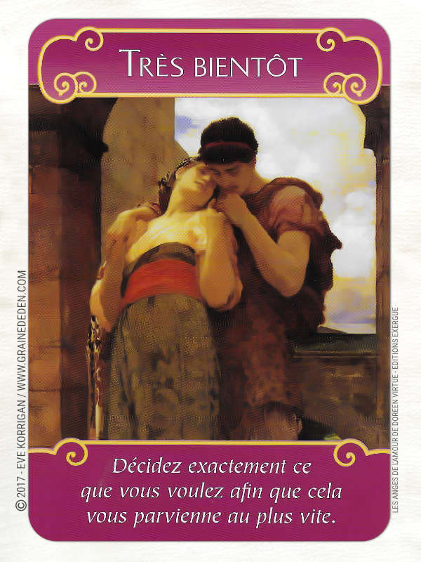 Les Anges de l'Amour Cartes Oracle de Doreen Virtue - Graine d'Eden Développement personnel, spiritualité, tarots et oracles divinatoires, Bibliothèques des Oracles, avis, présentation, review , revue