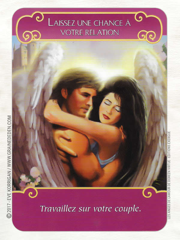 Les Anges de l'Amour Cartes Oracle de Doreen Virtue - Graine d'Eden Développement personnel, spiritualité, tarots et oracles divinatoires, Bibliothèques des Oracles, avis, présentation, review , revue