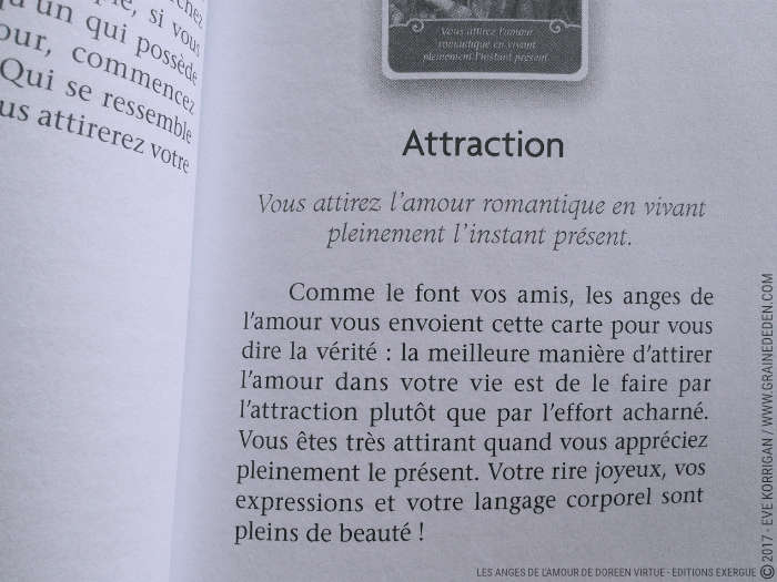 Les Anges de l'Amour Cartes Oracle de Doreen Virtue - Graine d'Eden Développement personnel, spiritualité, tarots et oracles divinatoires, Bibliothèques des Oracles, avis, présentation, review , revue