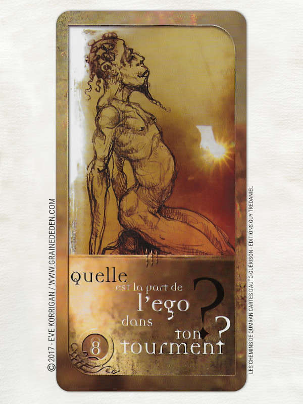 Les chemins de Qumran Cartes d'Auto-guérison et d'introspection de Sarah Lechevalier Sirblondin et Géraldine Bindi - Graine d'Eden Développement personnel, spiritualité, tarots et oracles divinatoires, Bibliothèques des Oracles, avis, présentation, review , revue