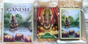 Murmures de Ganesh Cartes Oracle de Angela Hartfield - Graine d'Eden Développement personnel, spiritualité, tarots et oracles divinatoires, Bibliothèques des Oracles, avis, présentation, review , revue