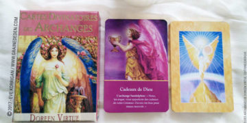 Cartes Divinatoires des Archanges de Doreen Virtue - Graine d'Eden Développement personnel, spiritualité, tarots et oracles divinatoires, Bibliothèques des Oracles, avis, présentation, review , revue