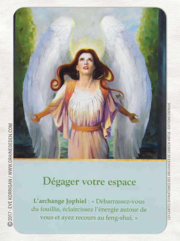 Cartes Divinatoires des Archanges de Doreen Virtue - Graine d'Eden Développement personnel, spiritualité, tarots et oracles divinatoires, Bibliothèques des Oracles, avis, présentation, review , revue