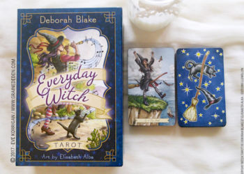 Everyday Witch Tarot de Deborah Blake et Elisabeth Alba - Graine d'Eden Développement personnel, spiritualité, tarots et oracles divinatoires, Bibliothèques des Tarots, avis, présentation, review , revue