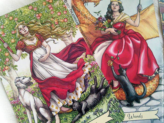 Everyday Witch Tarot de Deborah Blake et Elisabeth Alba - Graine d'Eden Développement personnel, spiritualité, tarots et oracles divinatoires, Bibliothèques des Tarots, avis, présentation, review , revue