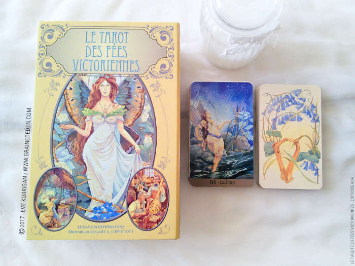 Le Tarot des Fées Victoriennes de Lunea Weatherstone et Gary A. Lippincott - Graine d'Eden Développement personnel, spiritualité, tarots et oracles divinatoires, Bibliothèques des Tarots, avis, présentation, review , revue