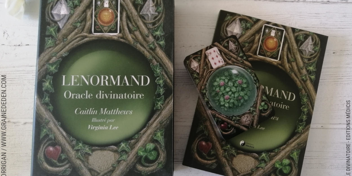 Lenormand oracle Divinatoire de Caitlin Matthews - Graine d'Eden Développement personnel, spiritualité, tarots et oracles divinatoires, Bibliothèques des Oracles, avis, présentation, review , revue