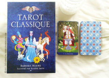 Tarot Classique de Barbara Moore et Eugene Smith - Graine d'Eden Développement personnel, spiritualité, tarots et oracles divinatoires, Bibliothèques des Tarots, avis, présentation, review , revue