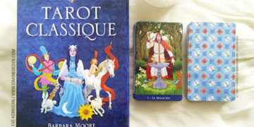 Tarot Classique de Barbara Moore et Eugene Smith - Graine d'Eden Développement personnel, spiritualité, tarots et oracles divinatoires, Bibliothèques des Tarots, avis, présentation, review , revue