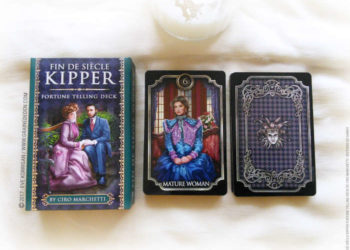 Fin de Siècle Kipper Fortune telling Deck de Ciro Marchetti - Graine d'Eden Développement personnel, spiritualité, tarots et oracles divinatoires, Bibliothèques des Oracles, avis, présentation, review , revue