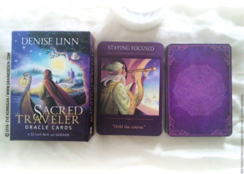 Sacred Traveler Oracle Cards Deck de Denise Linn - Graine d'Eden Développement personnel, spiritualité, tarots et oracles divinatoires, Bibliothèques des Oracles, avis, présentation, review , revue