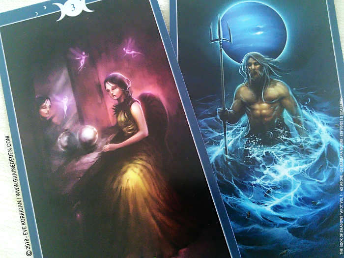The Book of Shadows Tarot Vol 1 As Above de Barbara Moore - Graine d'Eden Développement personnel, spiritualité, tarots et oracles divinatoires, Bibliothèques des Tarots, avis, présentation, review, revue