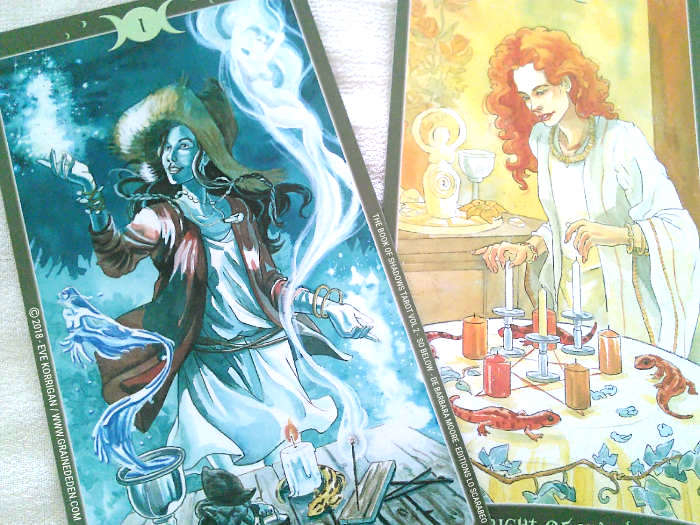 The Book of Shadows Tarot Vol 2 So Below de Barbara Moore - Graine d'Eden Développement personnel, spiritualité, tarots et oracles divinatoires, Bibliothèques des Tarots, avis, présentation, review, revue