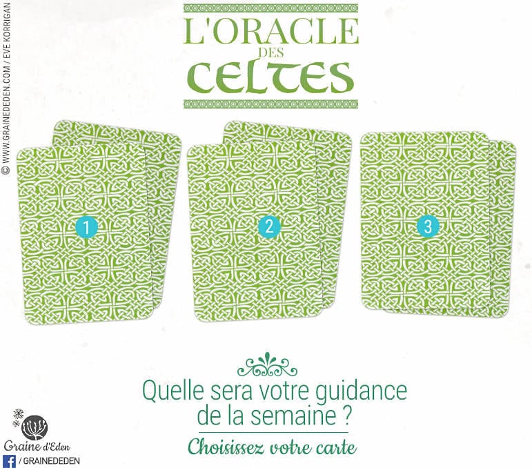 19 au 25 Mars 2018 - Votre guidance de la semaine avec L'Oracle des Celtes de Caitlin Matthews - Graine d'Eden Développement personnel, spiritualité, tarots et oracles divinatoires, Bibliothèques des Oracles, avis, présentation, review , revue