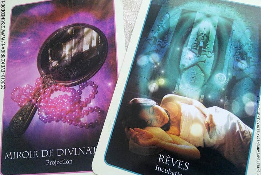 Review Divination des Temps Anciens Cartes Oracle de Barbara Meiklejohn-free et Flavia Kate Peters - Graine d'Eden Développement personnel, spiritualité, tarots et oracles divinatoires, Bibliothèques des Oracles, avis, présentation, review tarot oracle , revue tarot oracle