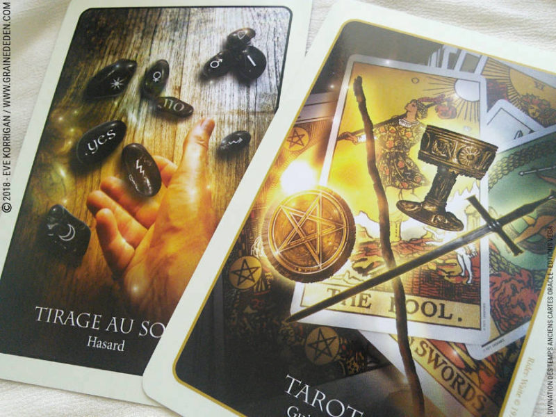 Review Divination des Temps Anciens Cartes Oracle de Barbara Meiklejohn-free et Flavia Kate Peters - Graine d'Eden Développement personnel, spiritualité, tarots et oracles divinatoires, Bibliothèques des Oracles, avis, présentation, review tarot oracle , revue tarot oracle