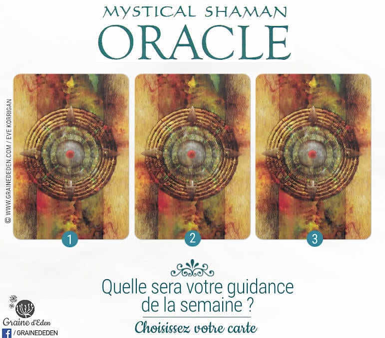 16 au 22 Avril 2018 - Votre guidance de la semaine avec Mystical Shaman Oracle Deck de Colette Baron-Reid et Jena DelaGrottaglia - Graine d'Eden Développement personnel, spiritualité, tarots et oracles divinatoires, Bibliothèques des Oracles, avis, présentation, review , revue