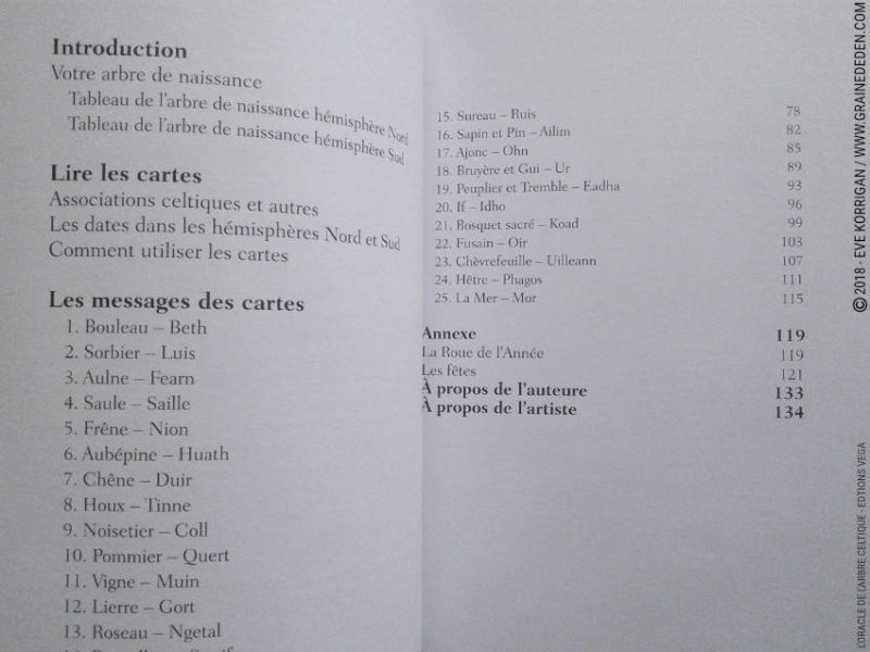 Review L'Oracle de l'Arbre Celtique de Sharlyn Hidalgo et Jimmy Manton - Graine d'Eden Développement personnel, spiritualité, tarots et oracles divinatoires, Bibliothèques des Oracles, avis, présentation, review tarot oracle , revue tarot oracle