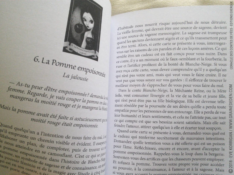 L'Oracle des Contes de Fées de Lucy Cavendish et Jasmine Becket-Griffith - Graine d'Eden Développement personnel, spiritualité, tarots et oracles divinatoires, Bibliothèques des Oracles, avis, présentation, review , revue