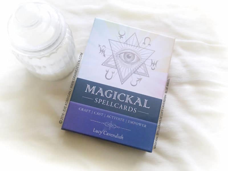 Magickal SpellCards de Lucy Cavendish- Graine d'Eden Développement personnel, spiritualité, tarots et oracles divinatoires, Bibliothèques des Oracles, avis, présentation, review , revue