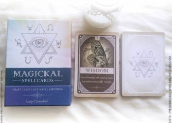 Magickal SpellCards de Lucy Cavendish- Graine d'Eden Développement personnel, spiritualité, tarots et oracles divinatoires, Bibliothèques des Oracles, avis, présentation, review , revue