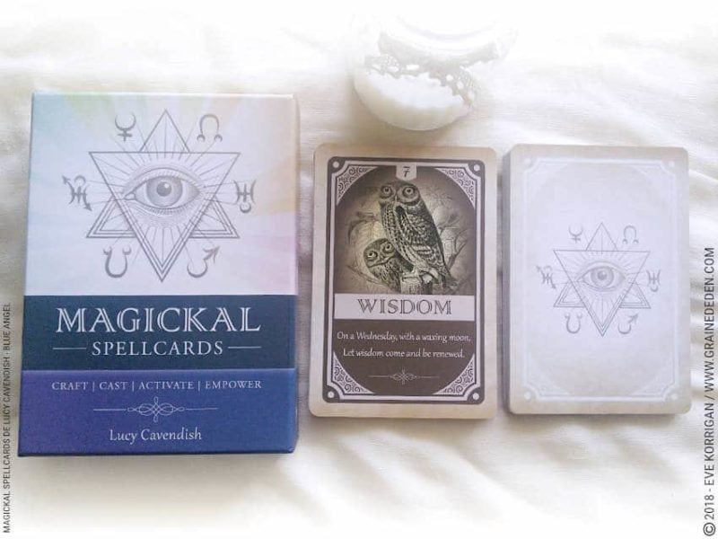 Magickal SpellCards de Lucy Cavendish- Graine d'Eden Développement personnel, spiritualité, tarots et oracles divinatoires, Bibliothèques des Oracles, avis, présentation, review , revue