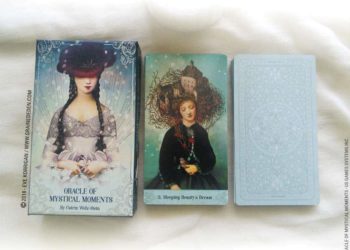 Oracle of Mystical Moments de Catrin Welz-Stein - Graine d'Eden Développement personnel, spiritualité, tarots et oracles divinatoires, Bibliothèques des Oracles, avis, présentation, review , revue