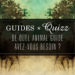 Quizz : De quel Animal-Guide avez-vous besoin ? Répondez à ces 7 questions pour découvrir l’Animal-guide qui pourra vous aider dans votre situation actuelle et entrez en contact avec lui pour découvrir sa sagesse et ses conseils.