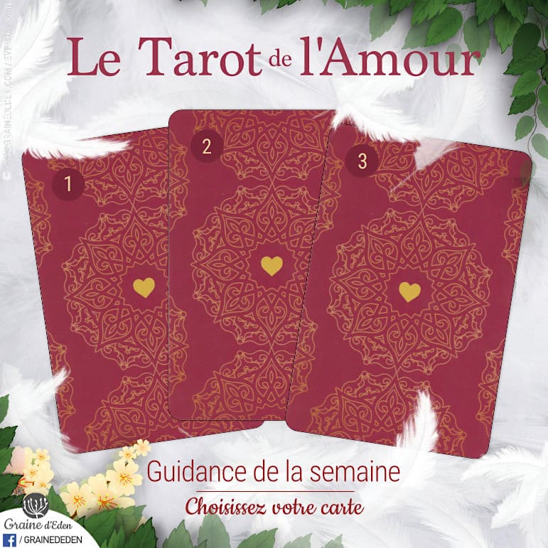 28 mai au 3 juin 2018 - Votre guidance de la semaine avec le Tarot de l'Amour de Denise Jarvie et Toni Carmine Salerno - Graine d'Eden Développement personnel, spiritualité, tarots et oracles divinatoires, Bibliothèques des Oracles, avis, présentation, review tarot oracle , revue tarot oracle