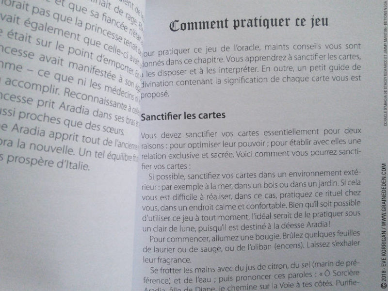 L'Oracle d'Aradia de Stacey Demarco et Jimmy Manton Review - Graine d'Eden Développement personnel, spiritualité, tarots et oracles divinatoires, Bibliothèques des Oracles, avis, présentation, review tarot oracle , revue tarot oracle